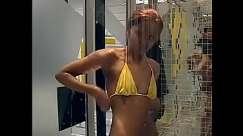 Preview 1 of Abhigaile Johnson - Huddah Monroe Njoroge Nude Shower Hour
