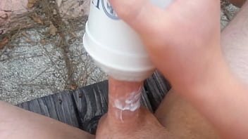 Preview 3 of Pussy Chusai - POV Homemade Fleshlight Ashtray Fuck Smoking