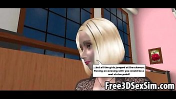 Preview 3 of Jepang Gerepa - Tasty 3D cartoon blonde hottie does some dirty talk