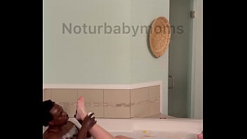 Preview 2 of Danxer Rap Group - BBW interracial Valentines Day fucking in the bath part 1