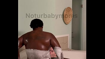 Preview 1 of Teen Masag Sex Hd - BBW interracial Valentines Day fucking in the bath part 1