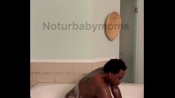 Preview 4 of Teen Masag Sex Hd - BBW interracial Valentines Day fucking in the bath part 1