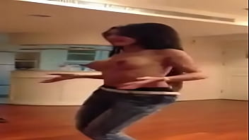 Preview 1 of Mom Son Ing - Iraqi girl dancing and showing awesome boobs