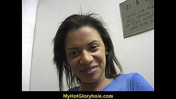 Preview 2 of Husband Watch Interracial - The amazing art of gloryhole blowjob 31