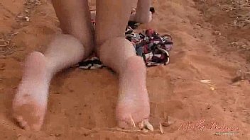 Preview 3 of Frankie Amy - Bare naked on the roadside
