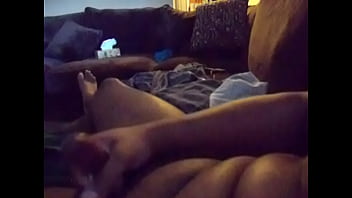 Preview 4 of Big Cock Cum Inside Tiny Pussy - black cock masturbate