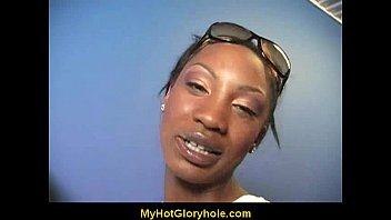 Preview 2 of Moyher Movie - Gloryhole Initiating Ebony Babe 21