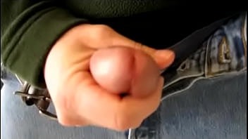 Preview 1 of Kompoz Xxx Videos - Clip - cum jerk jeans stand 001 - Segment1(00 00 09.779-00 00 20.799)