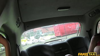 Preview 2 of Rajashri Sex - Fake Taxi - Jasmine Jae gets a workout on the back seat and pees outside FULL SCENE
