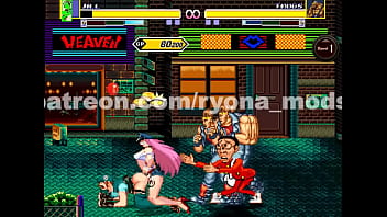 Preview 1 of Sporty Lesbian - Streets of Rage Mugen Hentai Ryona Edition Jill Valentine Gameplay