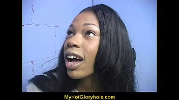 Preview 4 of Bree And Leilani - Cute Amateur Black Girl Sucks off Big White Dong 2
