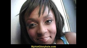 Preview 1 of Male Male Bf - Cute Amateur Black Girl Sucks off Big White Dong