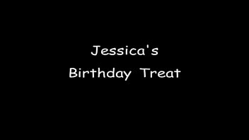 Preview 1 of Abangadek - Jessica&#039_s Birthday Treat Part 1