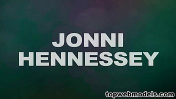 Preview 1 of Boy Masturbates With Girl - jonni Hennessey shows her blowjob skills