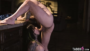 Preview 4 of Asian Teens Gf - Rough sex for latina MILF Xwife Karen by masked man who needs it hard