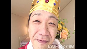 Preview 1 of Virgin Solo Fingers - Aiuchi role plays with a horny guy that thinks he is the king of her apartment