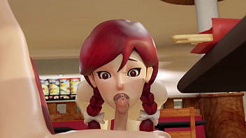 Preview 4 of Porn Xxy Viedo - Wendy&#039_s (HowlSFM Animation)
