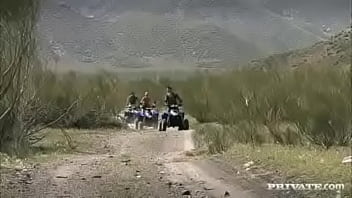 Preview 1 of Arabic Sexe 3gp - Judith Fox and Regina Ice Have Anal in the Great Outdoors