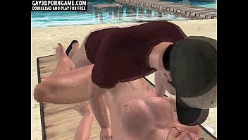Preview 4 of Travel Sexual - Horny 3D cartoon hunk getting fucked on the beach