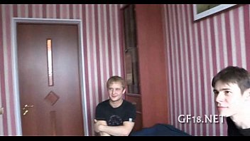 Preview 2 of Gay Porn With Little Boys - Pretty brunette girl rides up fat cock