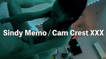 Preview 4 of Mia Khalifa Jeans And Red Bra - Sindy Memo makes Cam Crest her Bitch Bottom