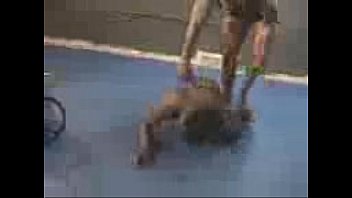 Preview 3 of Lela Star Paparozi - Black Wrestling exotic-