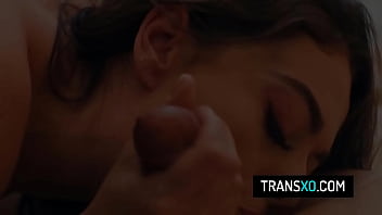Preview 2 of Gaon Ki Sex Videos Mms Indian - Sexy trans bride Ariel Demure fucks her lesbian wife Sophia Burns