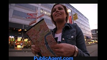 Preview 1 of Long Time Saxe - PublicAgent Lost and alone but she fucks very nicely in my car