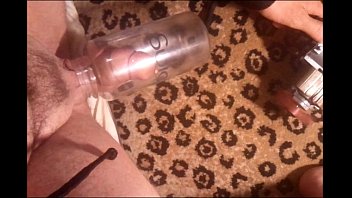 Preview 4 of Massage Blindfolded Mmf - Playing with my home made penis pump