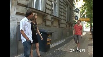 Preview 2 of Nipple Twist Slap Pinch Torture - Cute hottie spreads legs