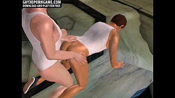 Preview 2 of Beautyfull Girl Dog Xxx Hd - Horny 3D cartoon hunk getting fucked hard anally