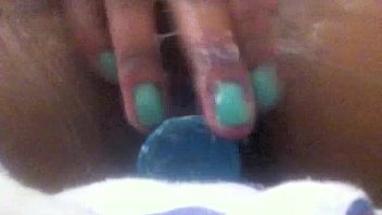 Preview 4 of Pinkvibrator Dirty Live Cam Show - Black bubble butt anal insertion