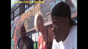 Preview 1 of D I D M Live Stream - Blonde MILF Sucks Two Blacks