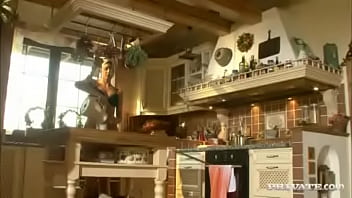 Preview 1 of Captivity Anal - Angel Dark Gets Laid in Her Kitchen