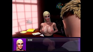 Preview 3 of In Batrhom - My New Life Cap 19 - mi novia,  mi profesora y mi amiga me chupan la polla
