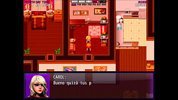 Preview 1 of In Batrhom - My New Life Cap 19 - mi novia,  mi profesora y mi amiga me chupan la polla