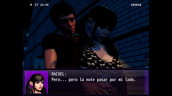 Preview 4 of In Batrhom - My New Life Cap 19 - mi novia,  mi profesora y mi amiga me chupan la polla