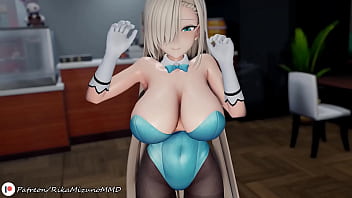 Preview 1 of Xxxx Vitos Ht Sex - CONNECTION Dance - Asuna and Karine | MMD R-18 Blue Archive