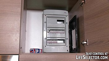 Preview 1 of Usa Interachal - Lucky electrician gets treated by sexy nurses
