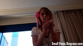 Preview 1 of Tube Porn Wwe Girl Sex Vedios - Your Dick Is So Small I Cant See It SPH