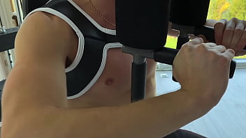 Preview 1 of Xxx Ben 10 Saxi - The coach fucked his twink while training on the simulator - 501