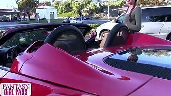 Preview 1 of Ibo Jebe - FANTASY GIRL PASS - Christiana Cinn Pretty Stepsis Loves Car