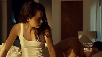Preview 3 of Breastfeed Masturbation - Tatiana Maslany Sex Scene in Orphan Black