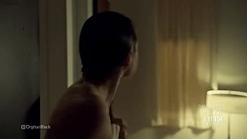 Preview 1 of Breastfeed Masturbation - Tatiana Maslany Sex Scene in Orphan Black