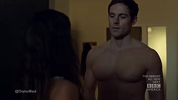 Preview 4 of Breastfeed Masturbation - Tatiana Maslany Sex Scene in Orphan Black