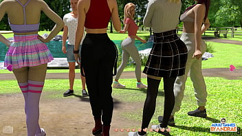 Preview 1 of Crying Sex Vidio - EP21: Helping Naomi on Her Yardwork - Helping the Hotties