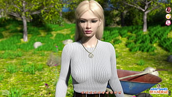 Preview 4 of Crying Sex Vidio - EP21: Helping Naomi on Her Yardwork - Helping the Hotties