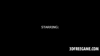 Preview 3 of Forced Sex3 - In a dark sex pit these sexy 3D whores fuck