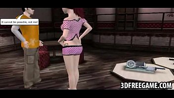 Preview 1 of Son Lovf - A brunette with a big 3D cock and big tits fucks