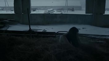 Preview 3 of Bikni Yoga - Alisa Shitikova Naked Snow Run  in Me Too